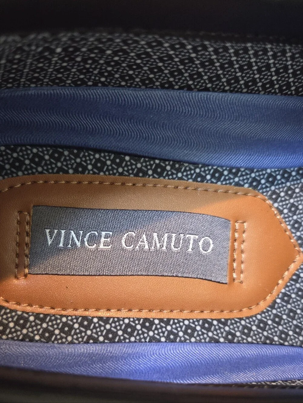 Vince Camuto Black Leather Bit Loafers